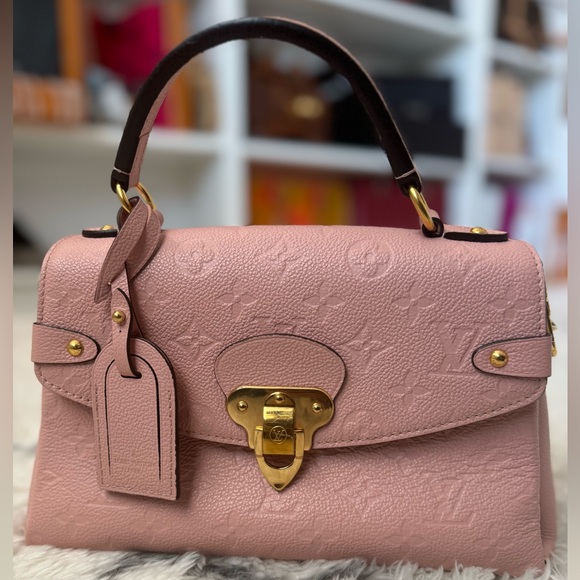 🛑 S O L D 🛑 LOUIS VUITTON  Empreinte Georges BB Rose Poudre - Picture 1 of 11